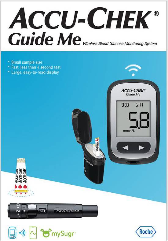 Accu-Chek Guide Me Blood Glucose Meter & Lancing Device image 1